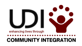 UDI community integration logo